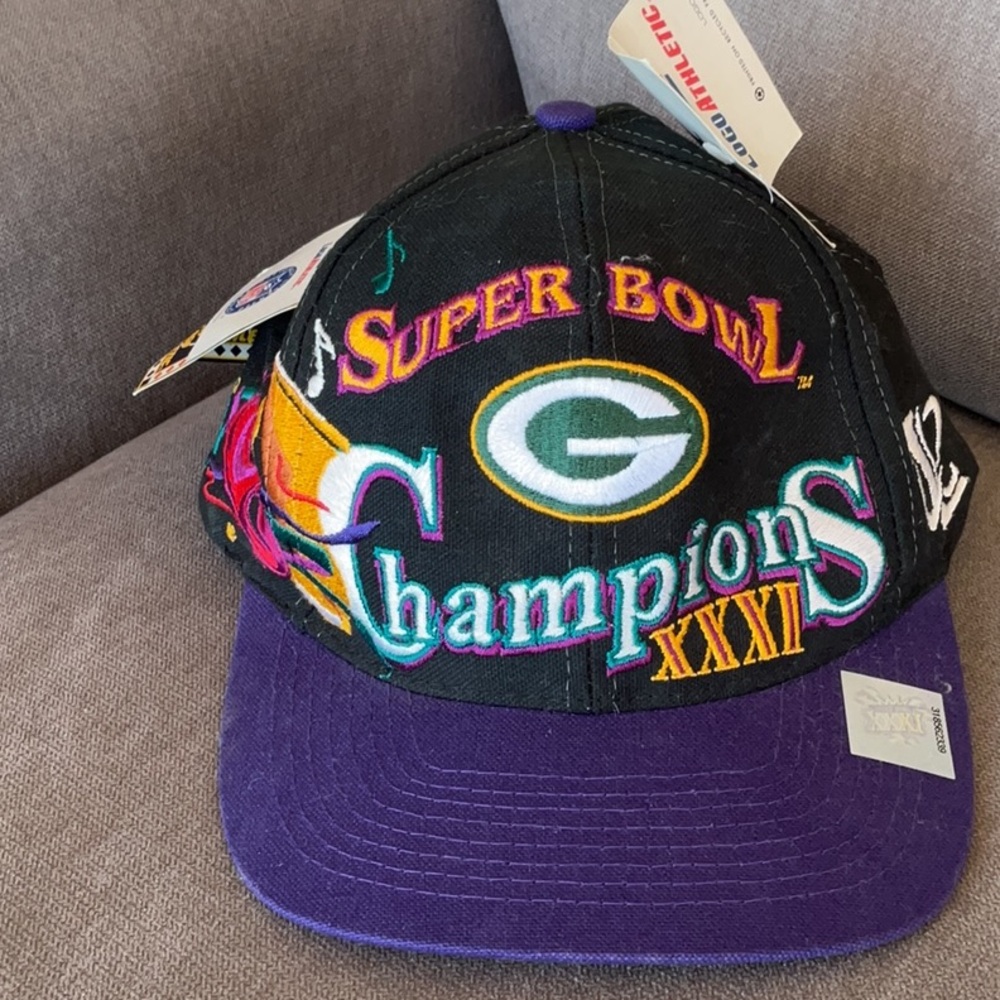 Vintage NFL Green Bay Packers Super Bowl XXXI Champions Hat